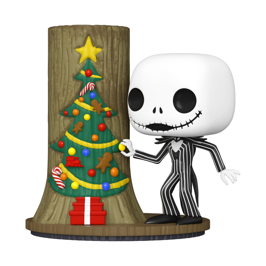 The Nightmare Before Christmas - Jack with Christmas Town Door The Nightmare Before Christmas - Jack with Christmas Town Door
