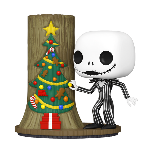 The Nightmare Before Christmas - Jack with Christmas Town Door 30th Anniversary Pop! Deluxe