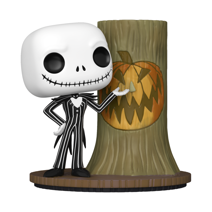 The Nightmare Before Christmas - Jack with Halloween Town Door 30thAnniversary Pop! Deluxe