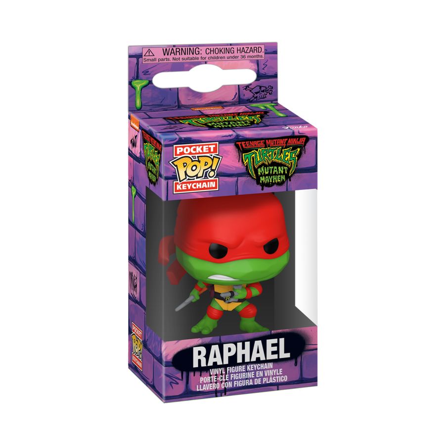Teenage Mutant Ninja Turtles: Mutant Mayhem (2023) - Raphael Pop! Keychain