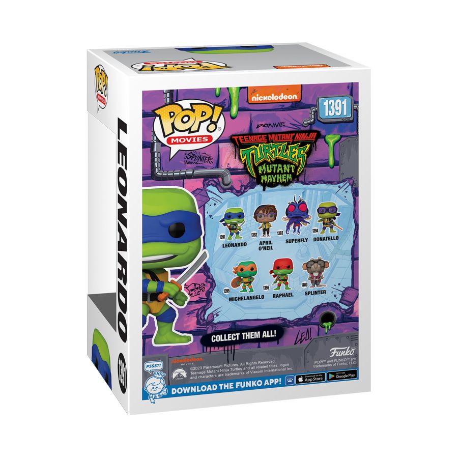 Teenage Mutant Ninja Turtles: Mutant Mayhem (2023) - Leonardo Pop! Vinyl