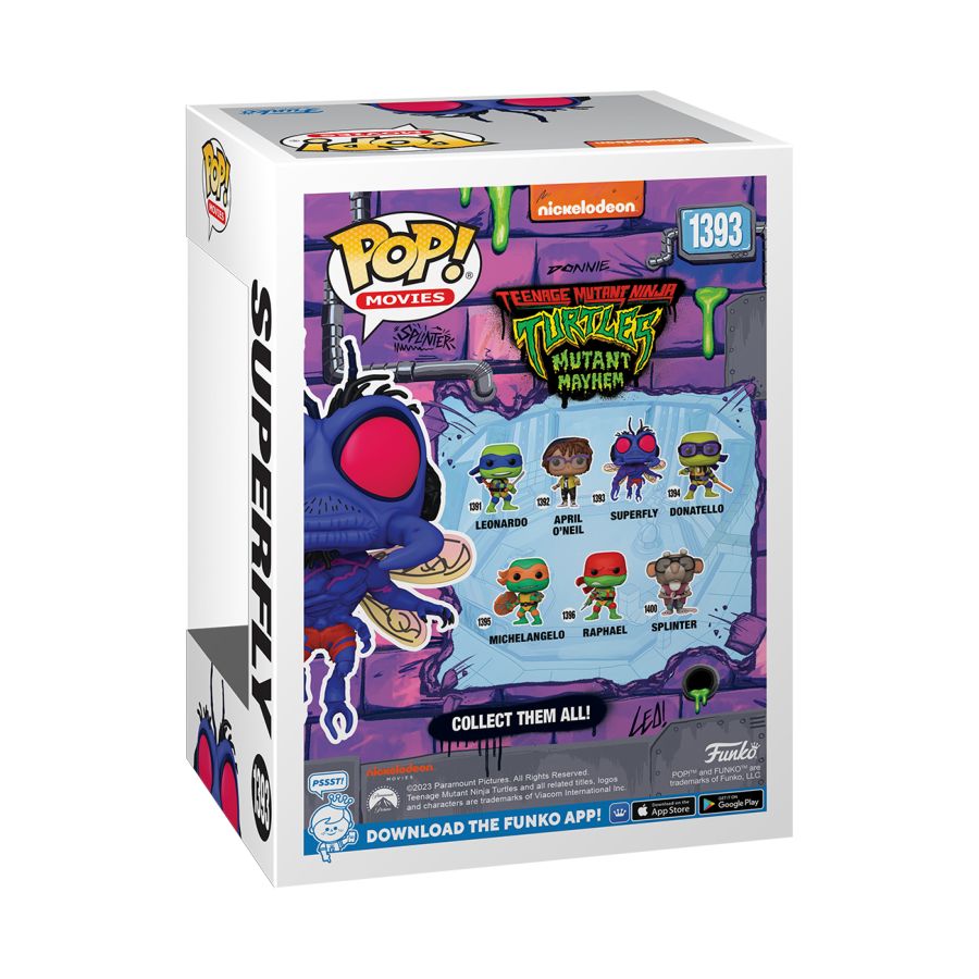 Teenage Mutant Ninja Turtles: Mutant Mayhem (2023) - Superfly Pop! Vinyl