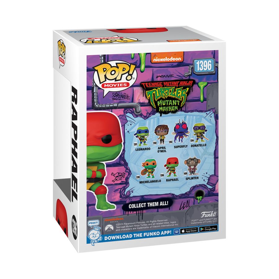 Teenage Mutant Ninja Turtles: Mutant Mayhem (2023) - Raphael Pop! Vinyl