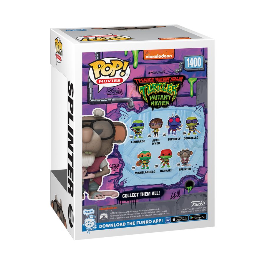 Teenage Mutant Ninja Turtles: Mutant Mayhem (2023) - Splinter Pop! Vinyl