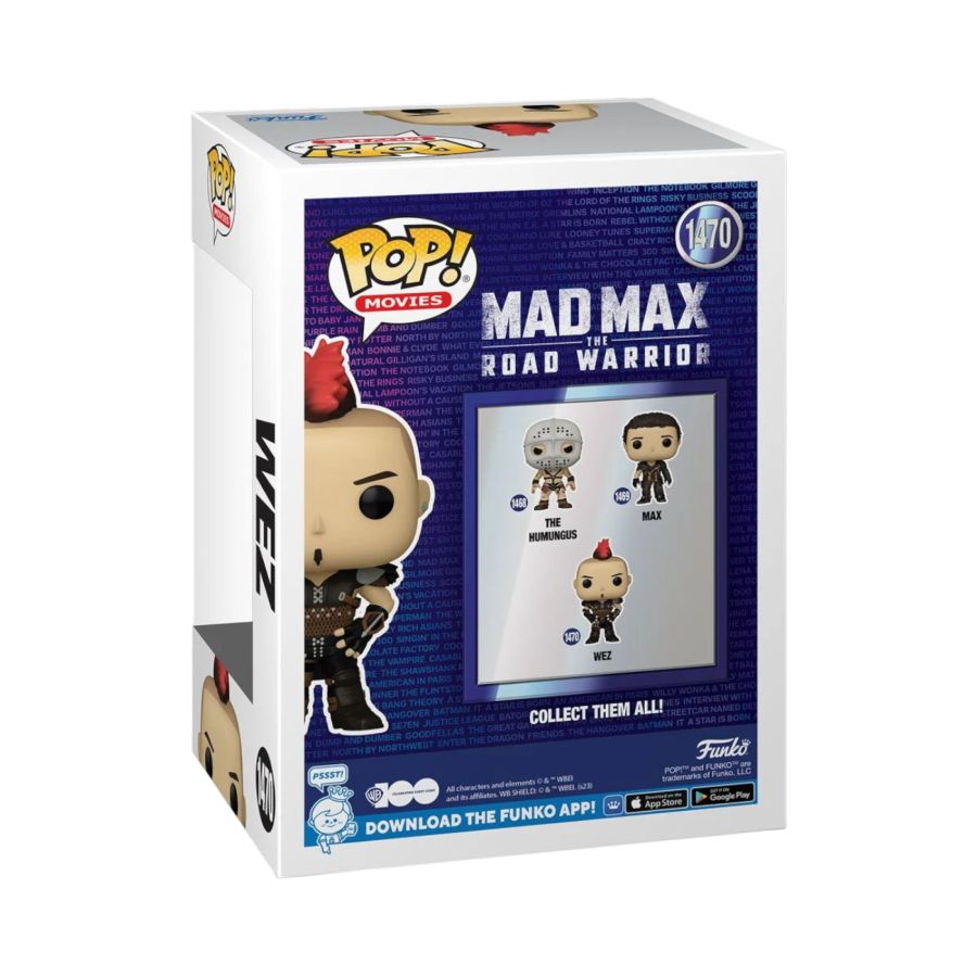 Mad Max: Road Warrior - Wez WB100 Pop! Vinyl