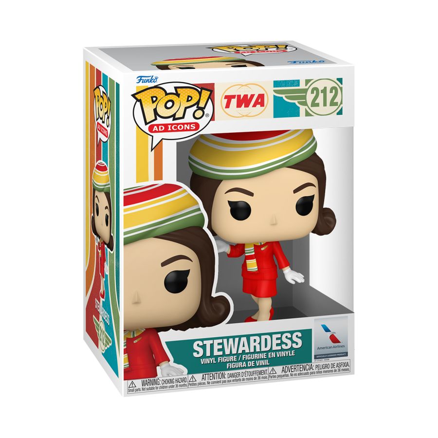 Ad Icons: TWA - Stewardess Pop! Vinyl