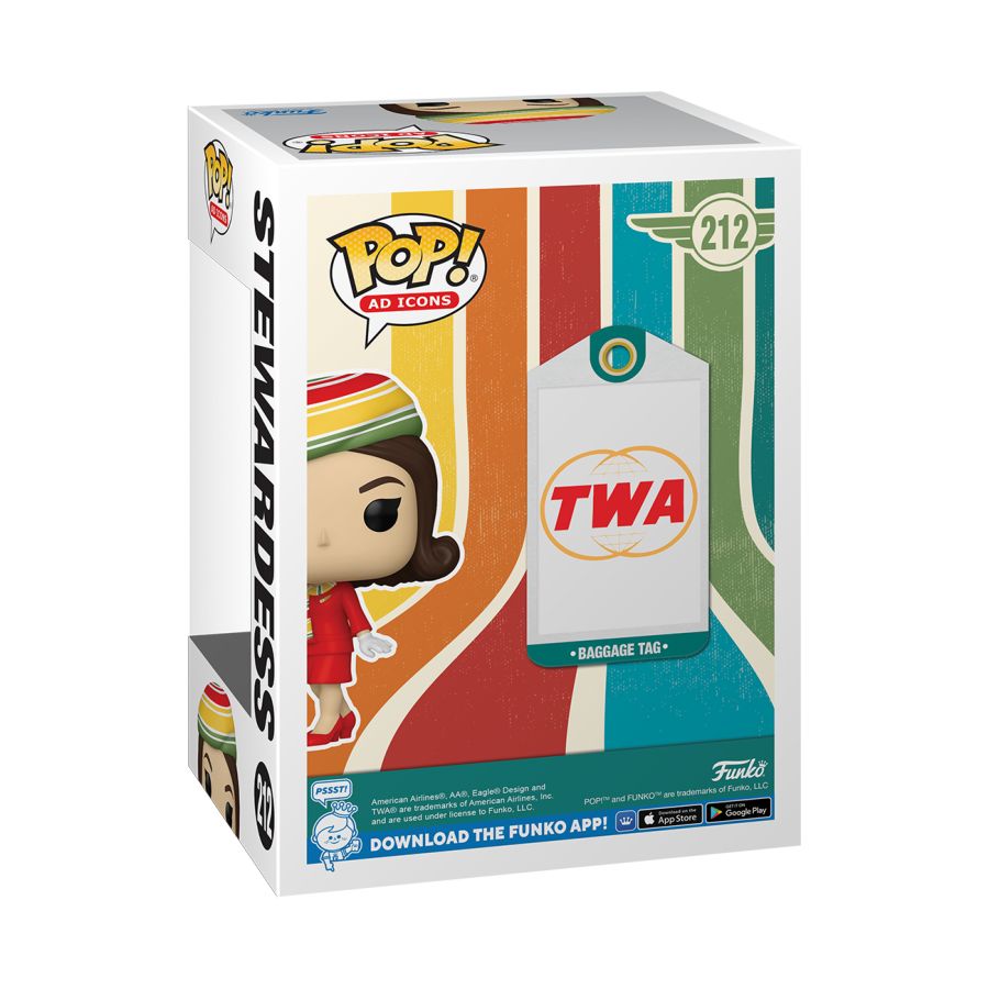 Ad Icons: TWA - Stewardess Pop! Vinyl