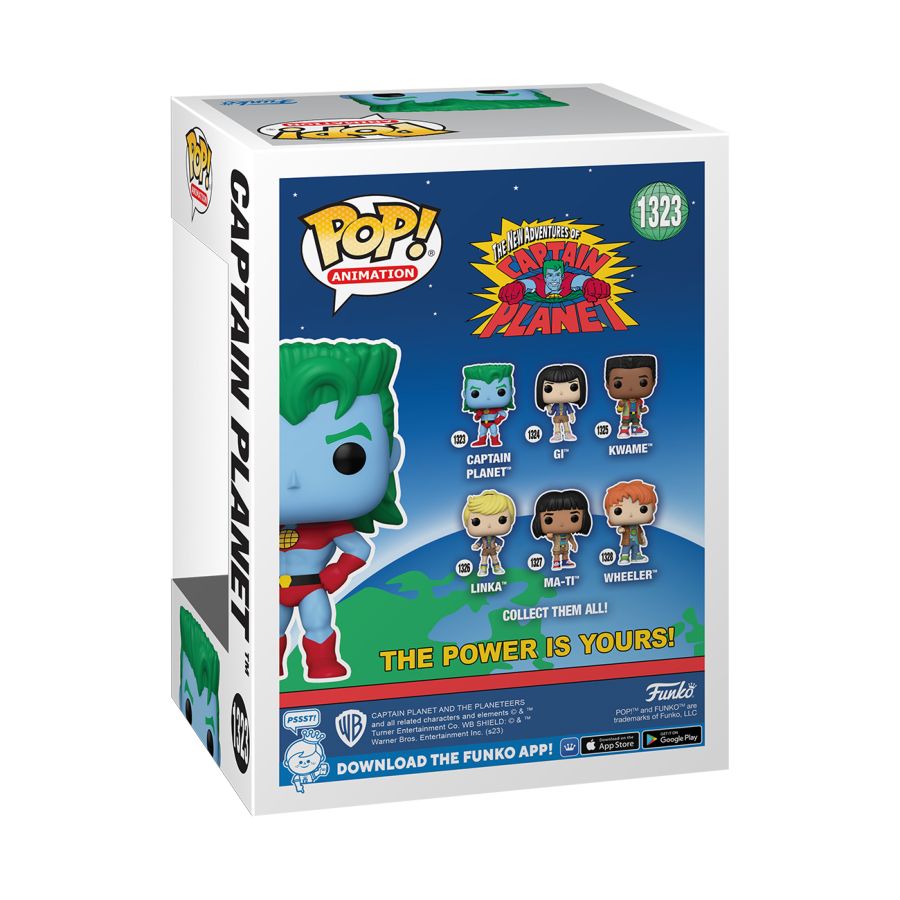 Captain Planet - Captain Planet Pop! Vinyl