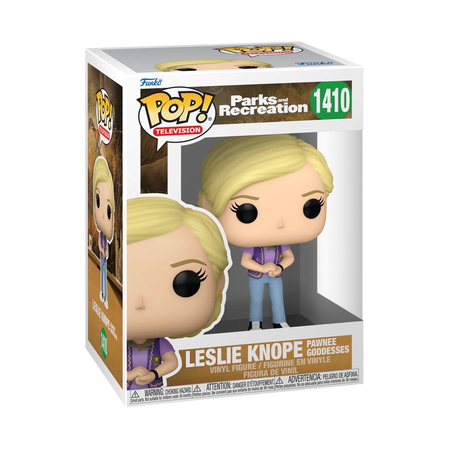 Parks & Recreation - Leslie Knope (Pawnee Goddesses) Pop! Vinyl