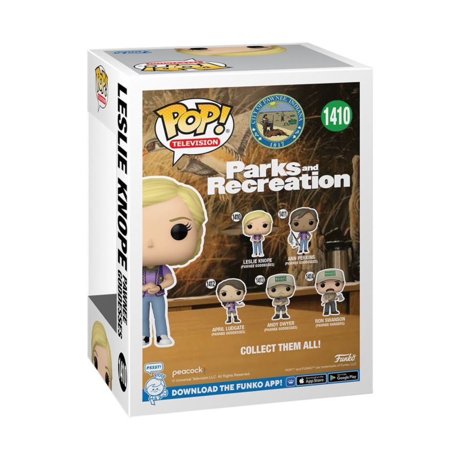 Parks & Recreation - Leslie Knope (Pawnee Goddesses) Pop! Vinyl