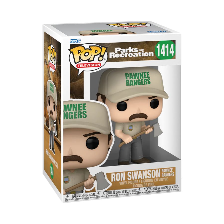 Parks & Recreation - Ron Swanson (Pawnee Rangers) Pop! Vinyl