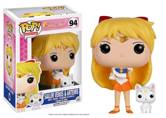 Sailor Moon - Venus with Artemis Pop! Vinyl - Ozzie Collectables