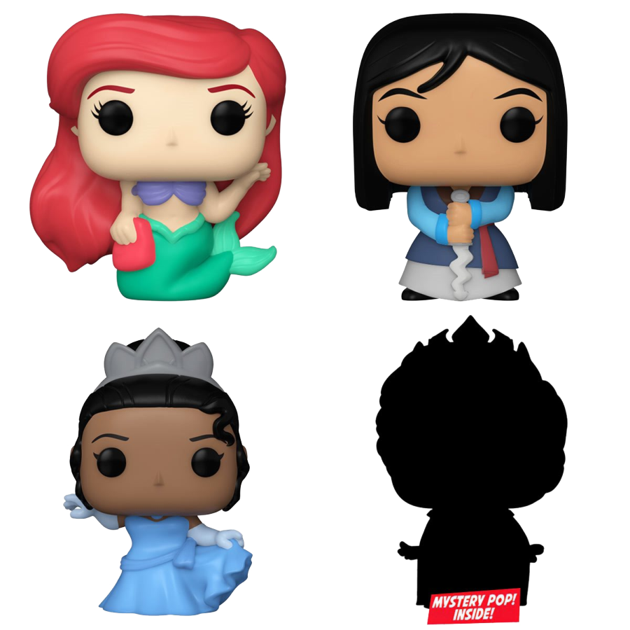 Disney Princess - Ariel Bitty Pop! 4-Pack