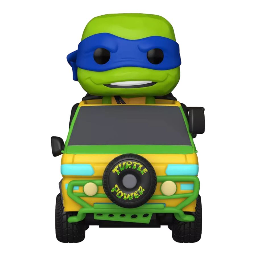 Teenage Mutant Ninja Turtles: Mutant Mayhem - Leonardo in Turtle Van US Exclusive Pop! Ride