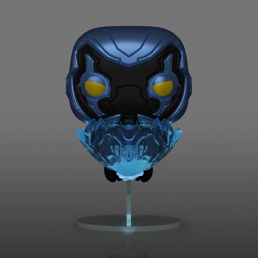 Blue Beetle (2023) - Blue Beetle in Flight Glow US Exclusive Pop! Vinyl
