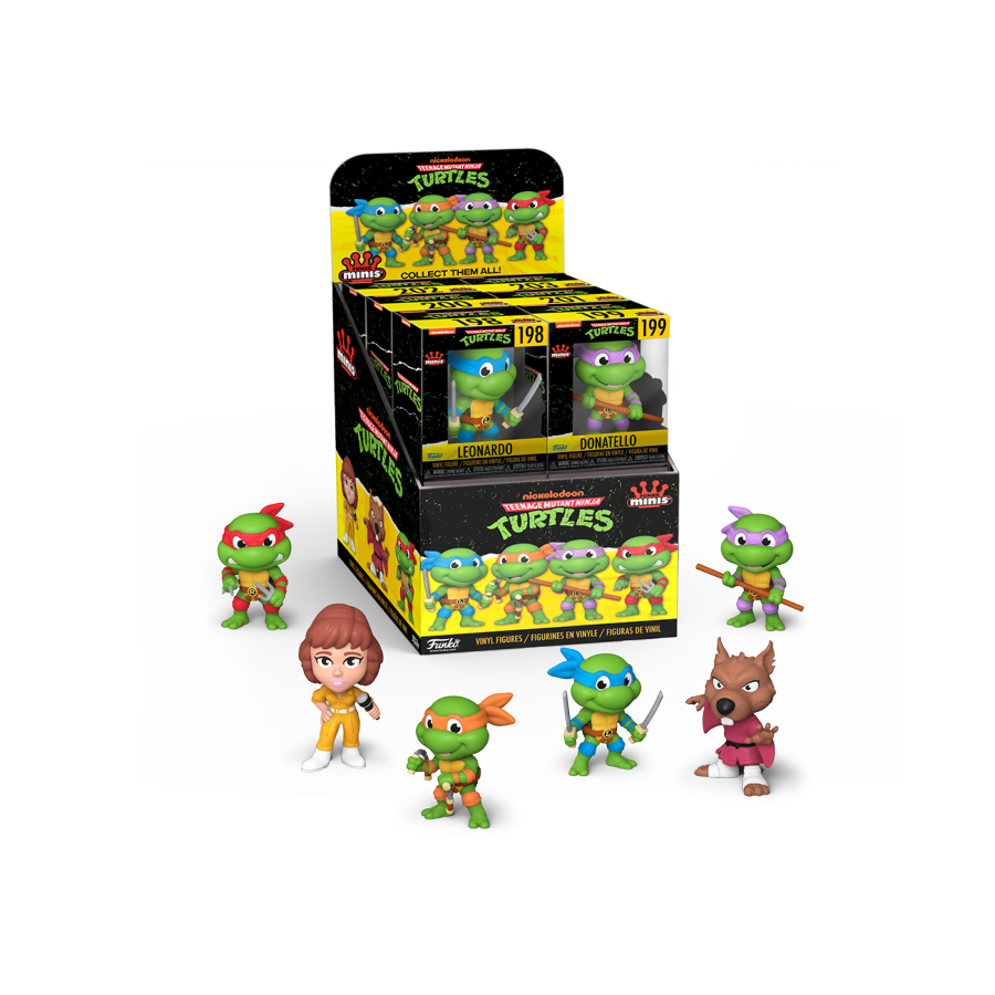 Teenage Mutant Ninja Turtles (TV 1987) - US Exclusive Mini Vinyl Figures (12ct)