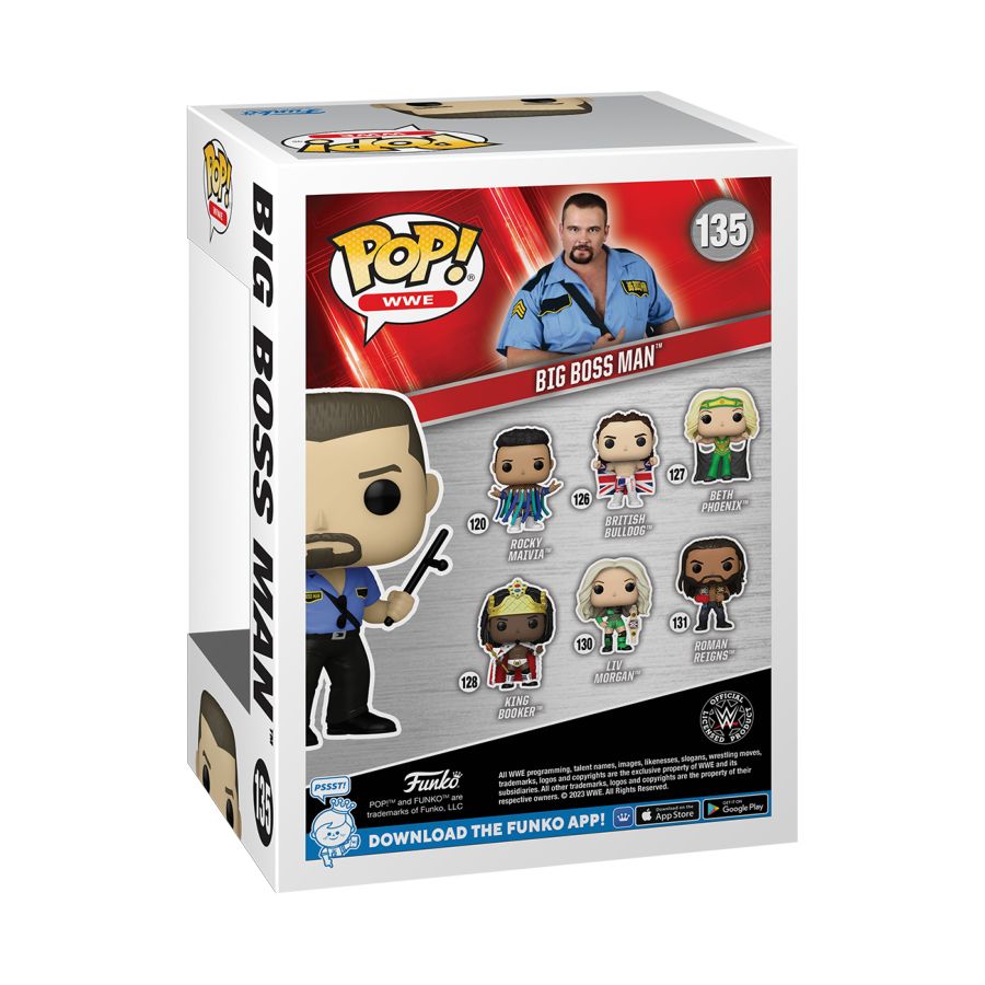 WWE - Big Boss Man US Exclusive Pop! Vinyl