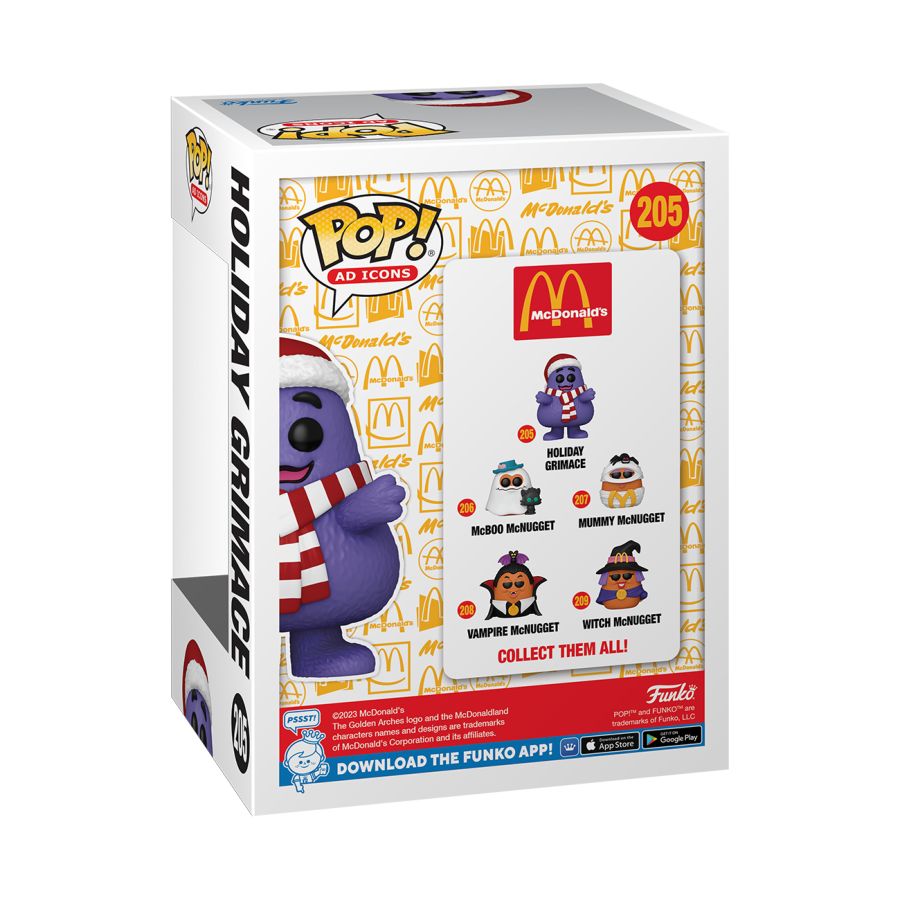 McDonalds - Holiday Grimace Pop! Vinyl