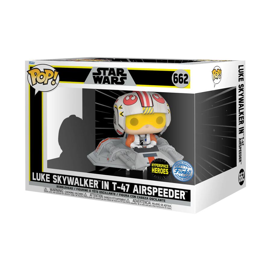 Star Wars - Luke in T-47 Airspeeder US Exclusive Pop! Ride