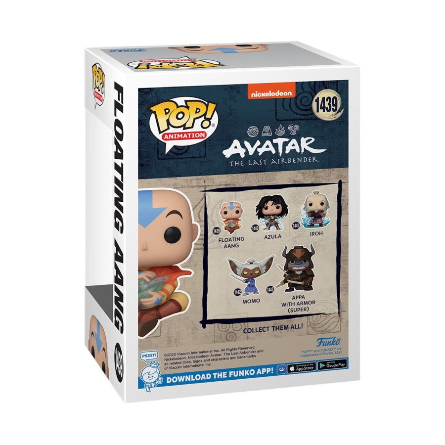 Avatar the Last Airbender - Aang (Floating) US Exclusive Glow Pop! Vinyl