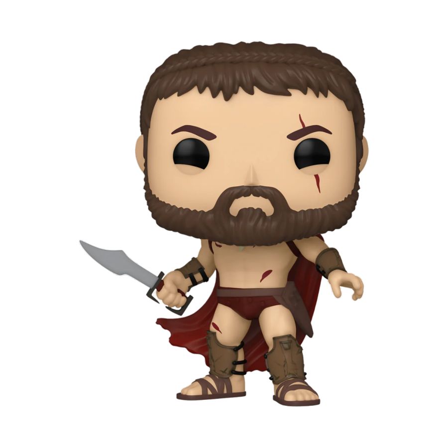 300 - Leonidas Battle Damaged US Exclusive Pop! Vinyl