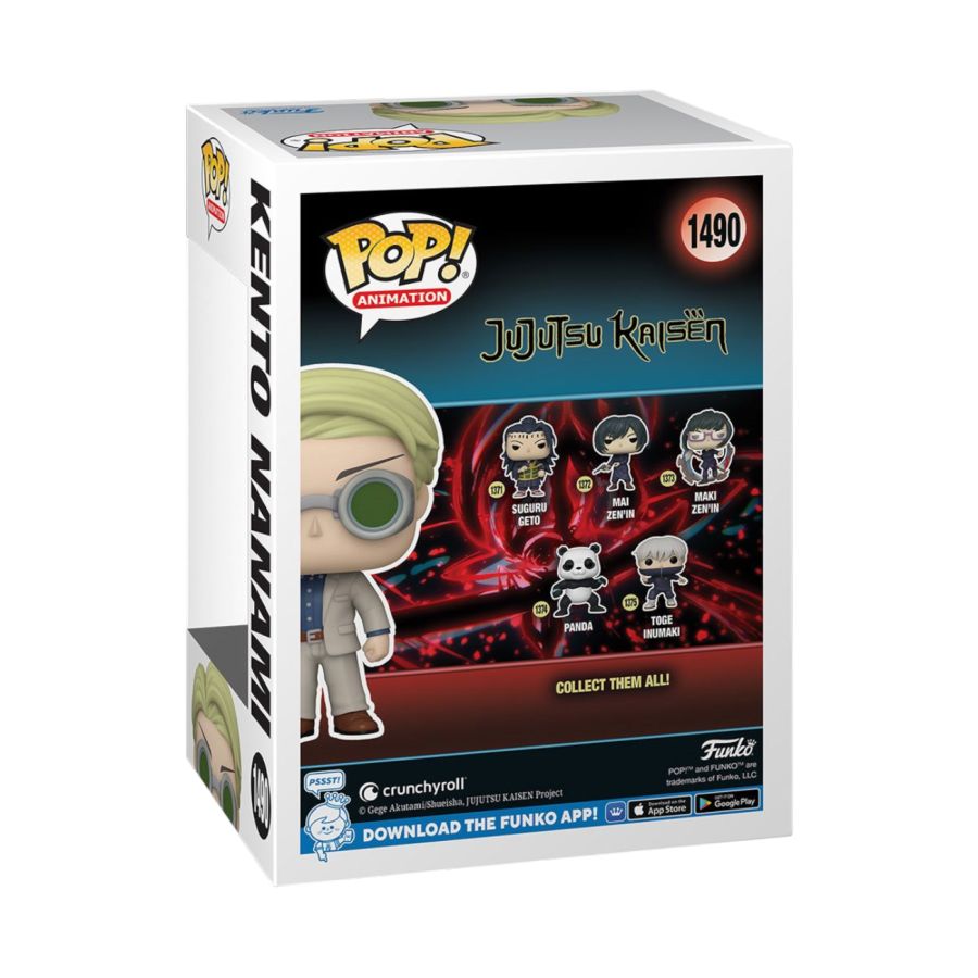 Jujutsu Kaisen - Kento Nanami US Exclusive Glow Pop! Vinyl