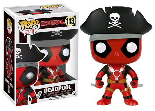 Deadpool - Pirate Deadpool US Exclusive Pop! Vinyl - Ozzie Collectables