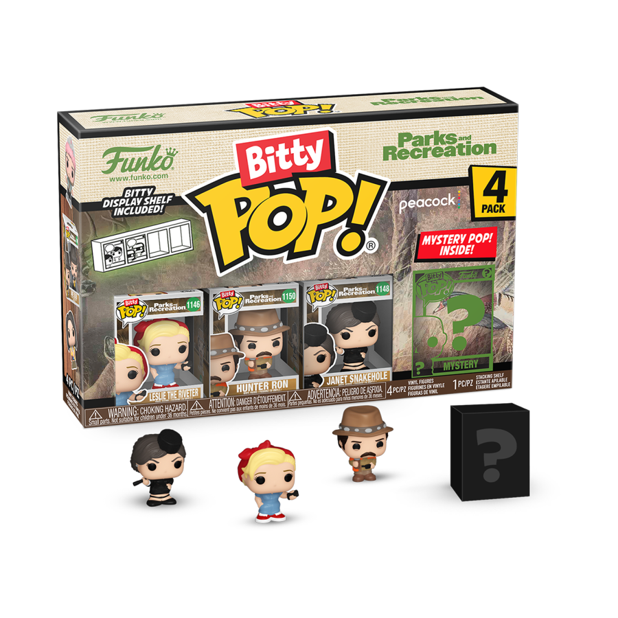 Parks & Recreation - Leslie Bitty Pop! 4-Pack