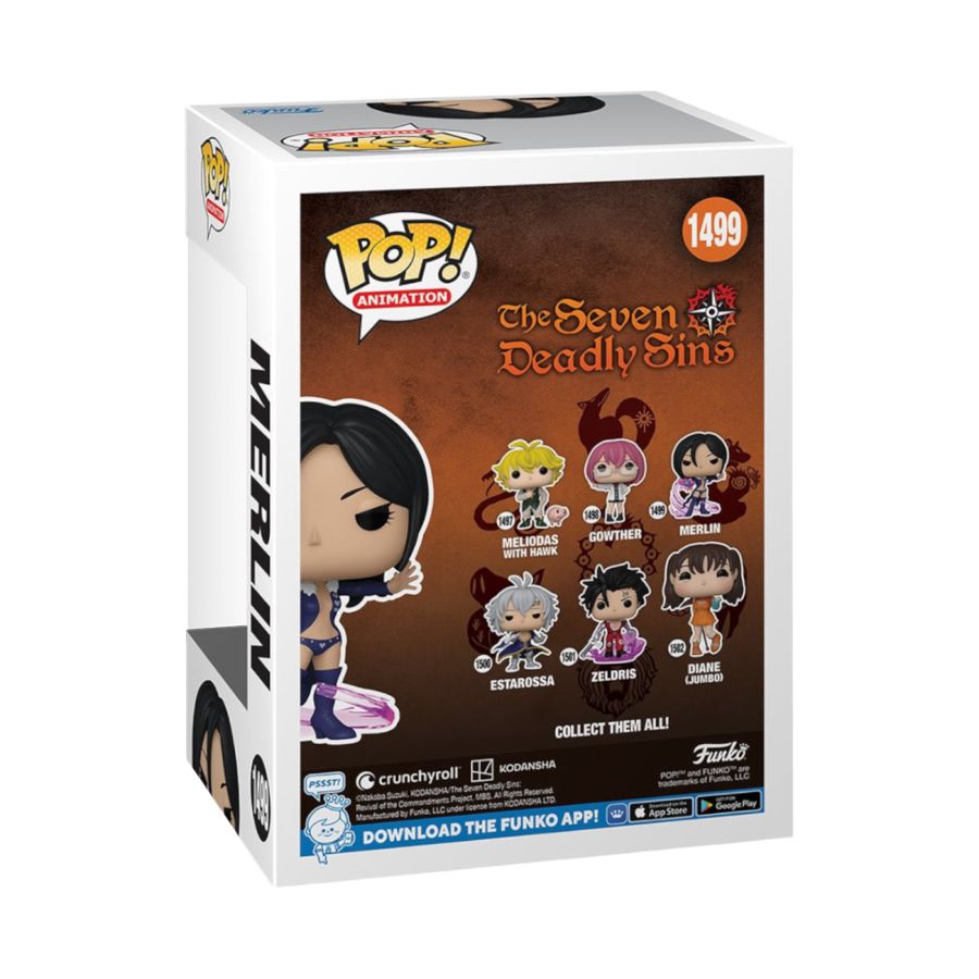 Seven Deadly Sins - Merlin Pop! Vinyl