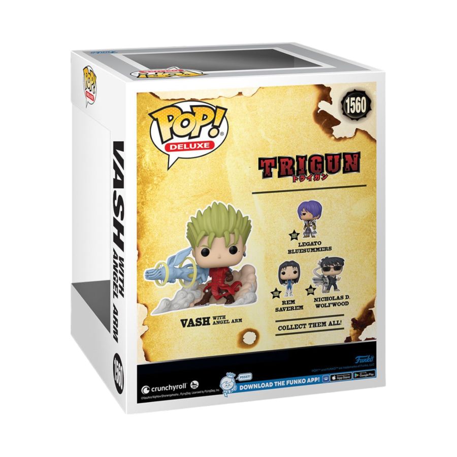 Trigun - Vash with Angel Arm Pop! Deluxe