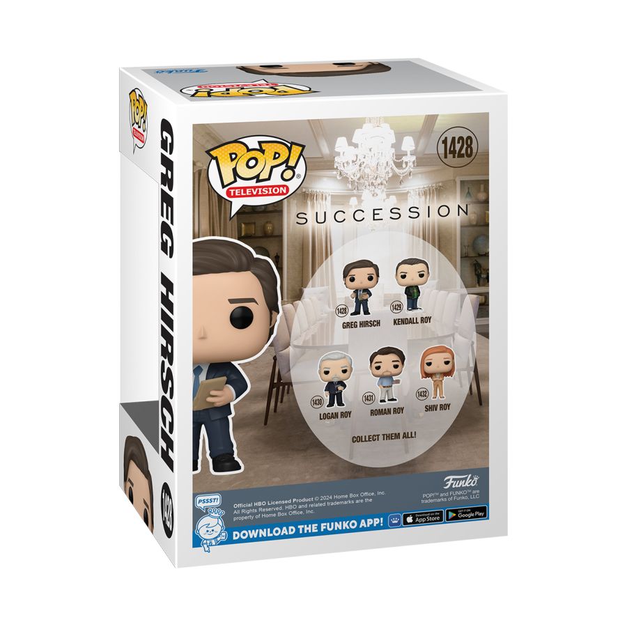 Succession - Greg Hirsch Pop! Vinyl