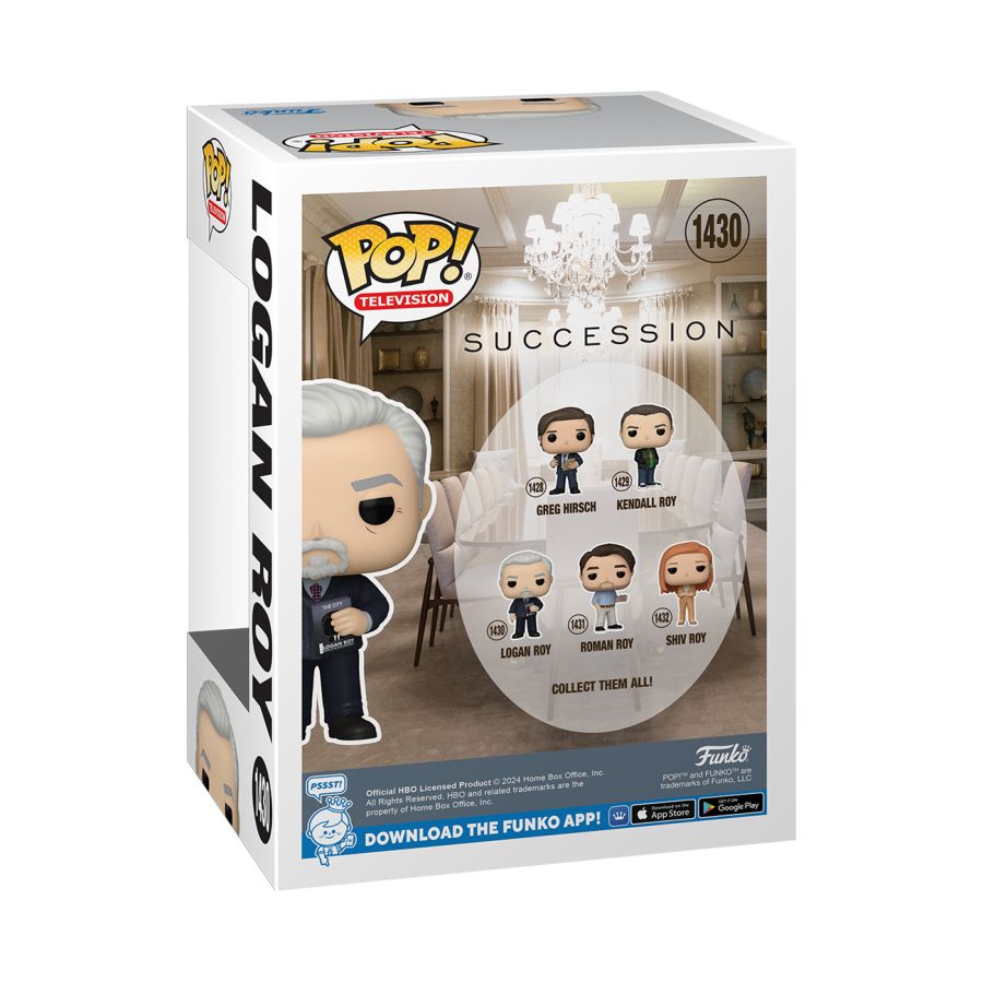 Succession - Logan Roy Pop! Vinyl