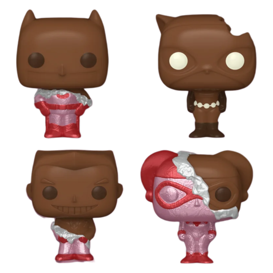 DC Comics: Valentines 2024 - Pocket Pop Heart Box 4-Pack