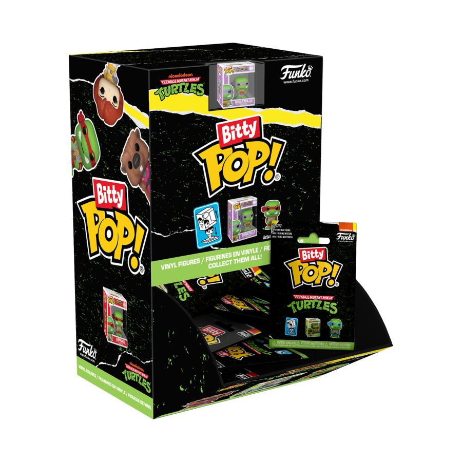 Teenage Mutant Ninja Turtles (TV 1987) - Bitty Pop! Blind Bag Assortment (Display of 36)
