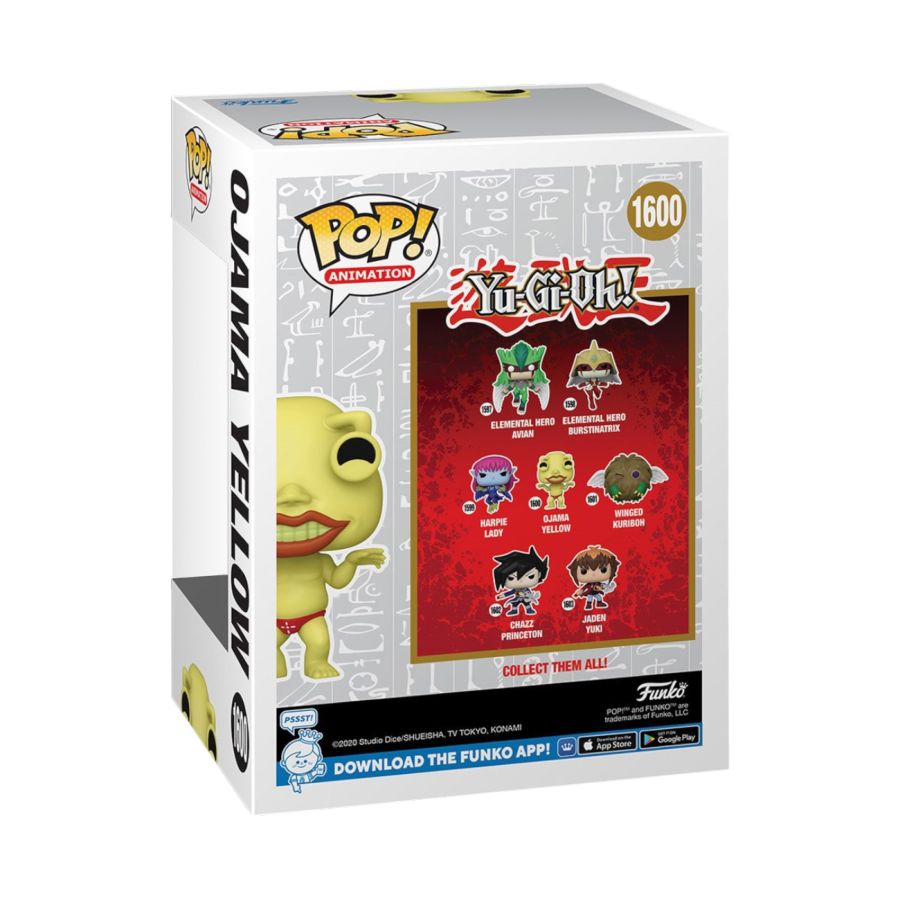 Yu-Gi-Oh! - Ojama Yellow Pop! Vinyl