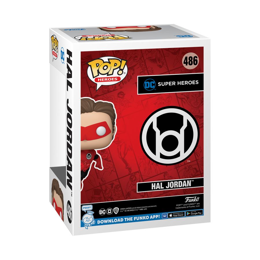 DC Comics - Hal Jordan (Red Lantern) US Exclusive Pop! Vinyl