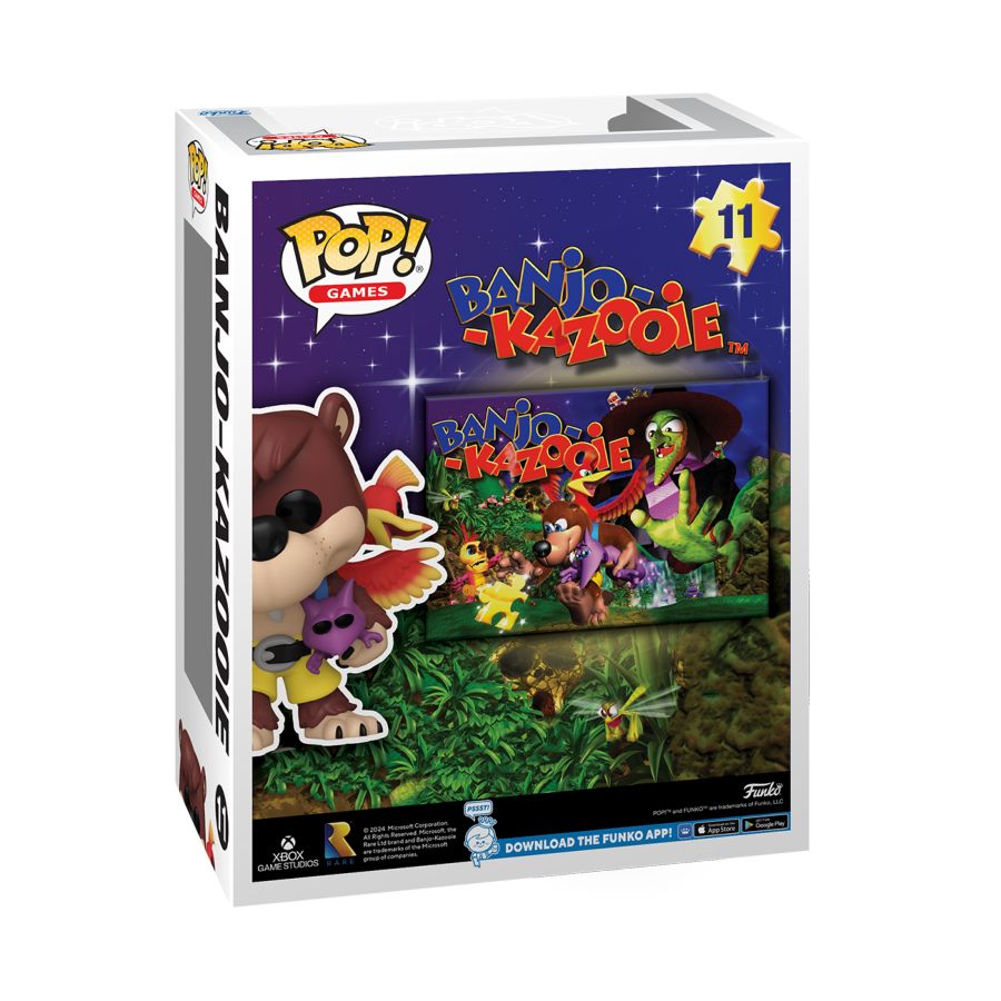 Banjo Kazooie - Banjo Kazooie US Exclusive Pop! Game Cover