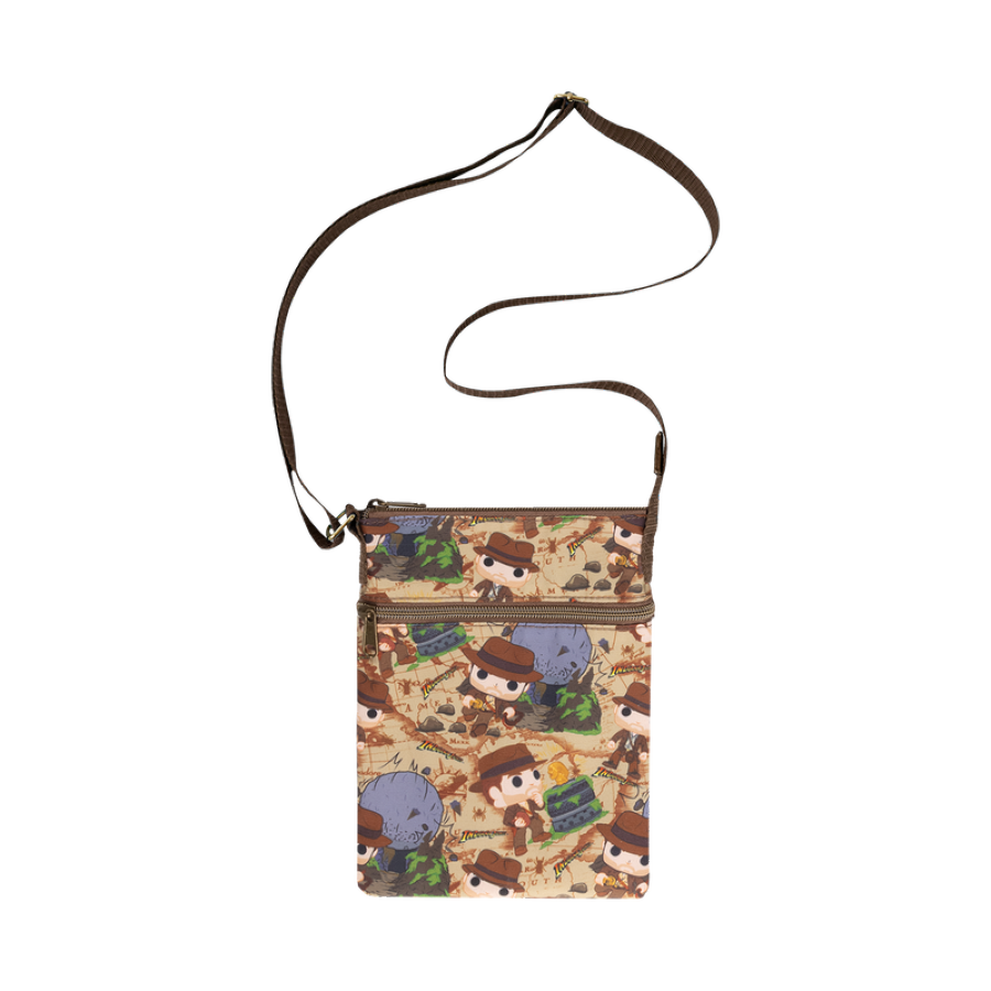 Indiana Jones: Raiders of the Lost Ark - Pop! Print Crossbody Passport Bag