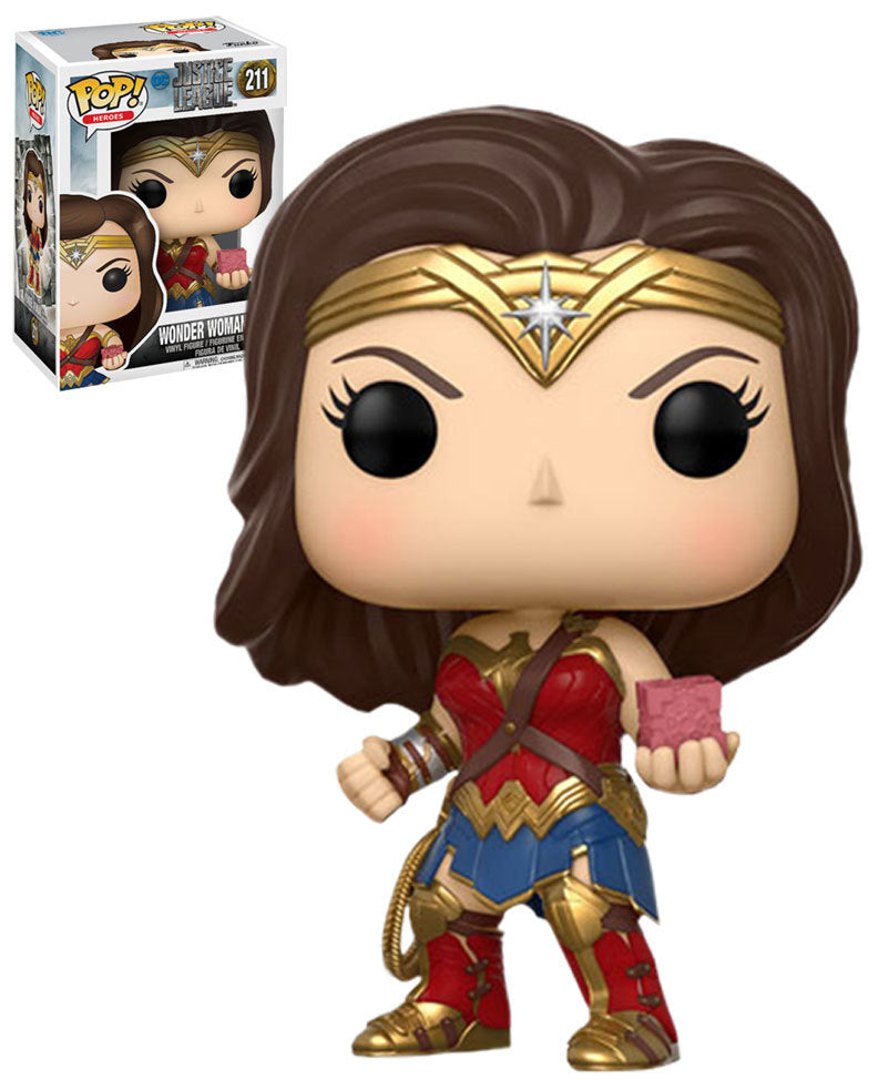 Justice League - Wonder Woman (Motherbox) Pop! Vinyl - Ozzie Collectables