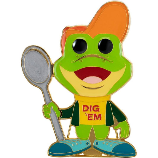 Honey Smacks - Dig 'Em Frog 4" Pop! Enamel Pin