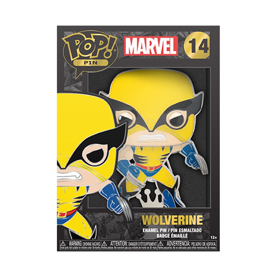 X-Men - Wolverine 4" Pop! Enamel Pin