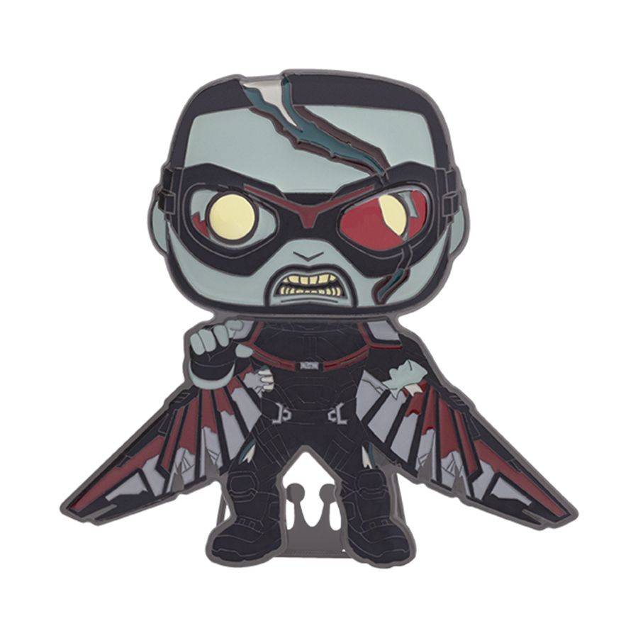 What If - Zombie Falcon 4" Pop! Enamel Pin