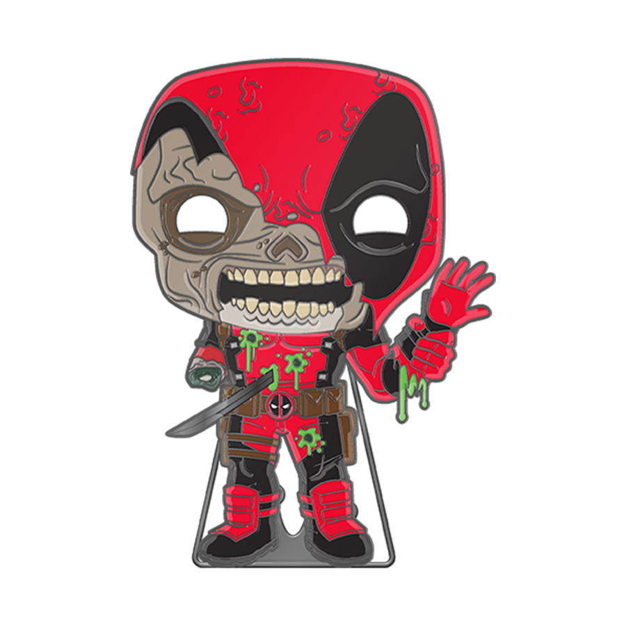 Marvel Comics - Zombie Deadpool 6" Pop! Pin