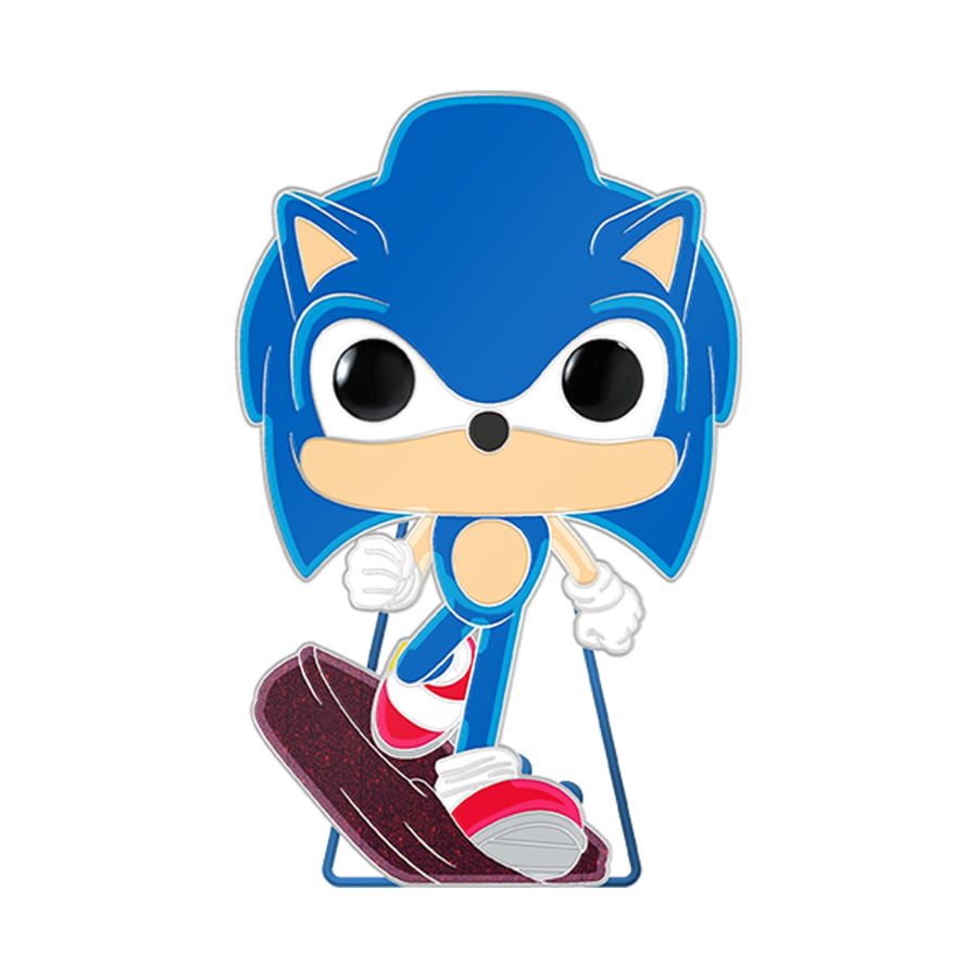 Sonic the Hedgehog - Sonic Glow Enamel Pop! Pin