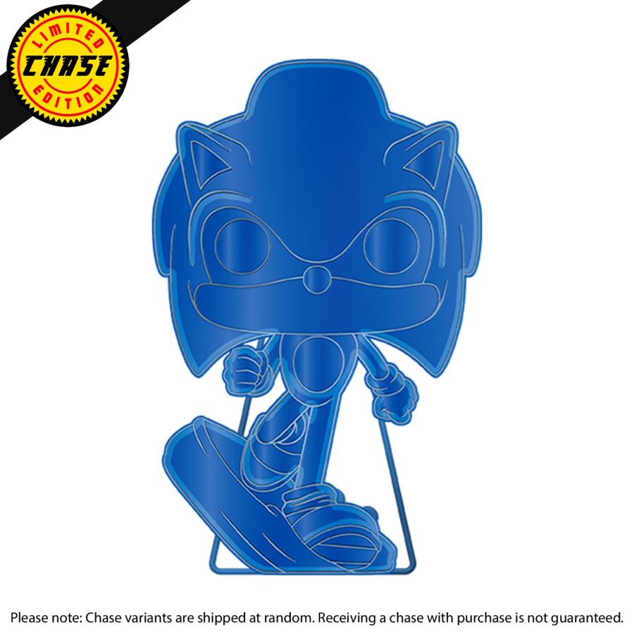 Sonic the Hedgehog - Sonic Glow Enamel Pop! Pin