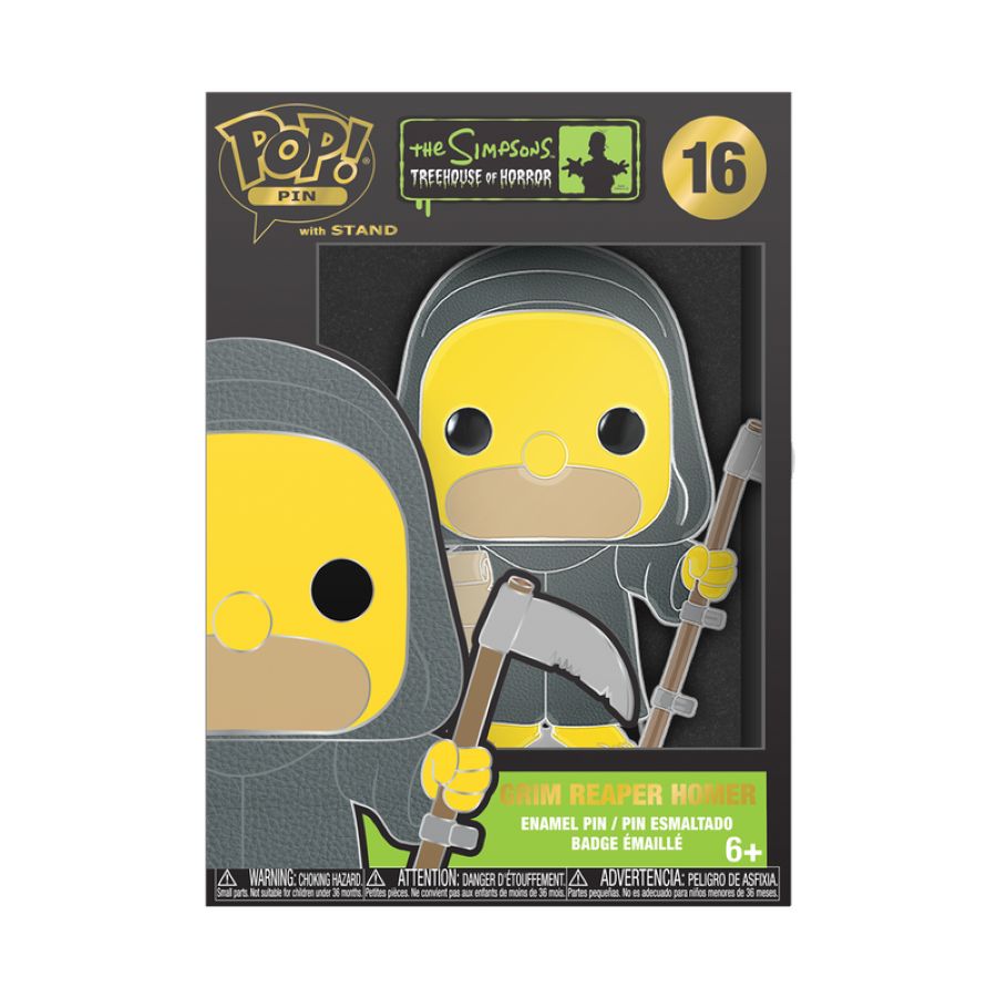 Simpsons - Grim Reaper Homer Enamel Pop! Pin