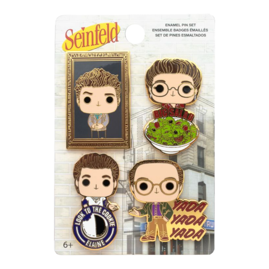 Seinfeld - Pop! Enamel Pin 4-pack
