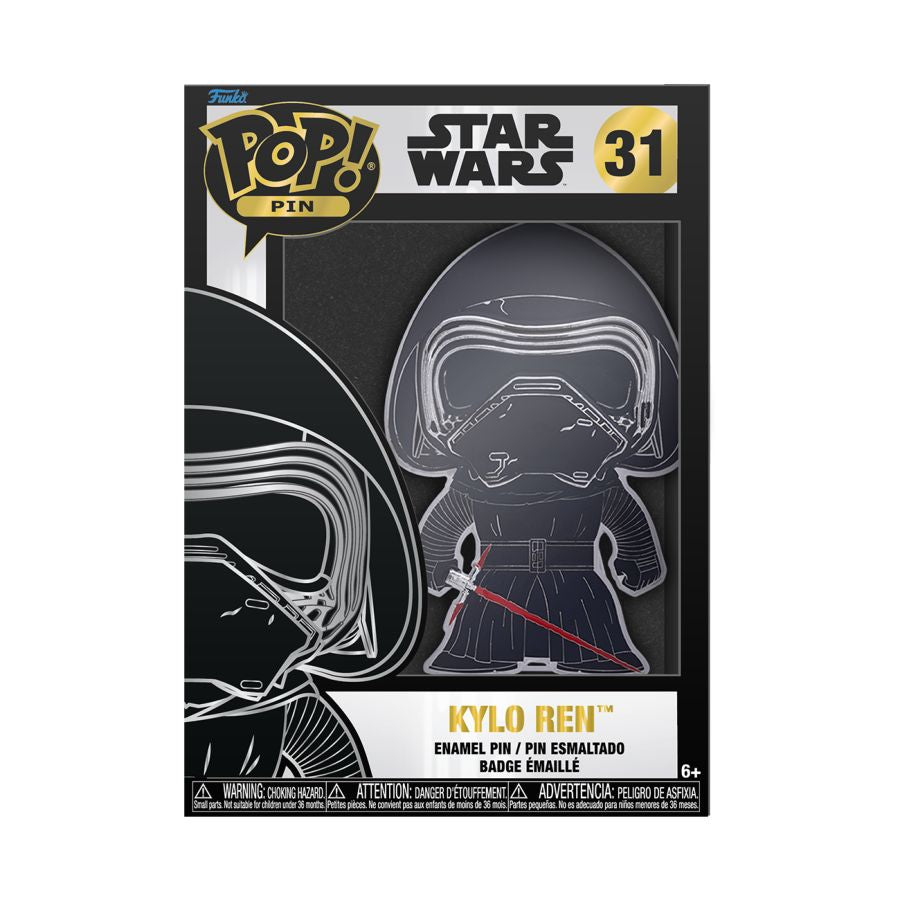 Star Wars - Kylo Ren 4" Pop! Enamel Pin