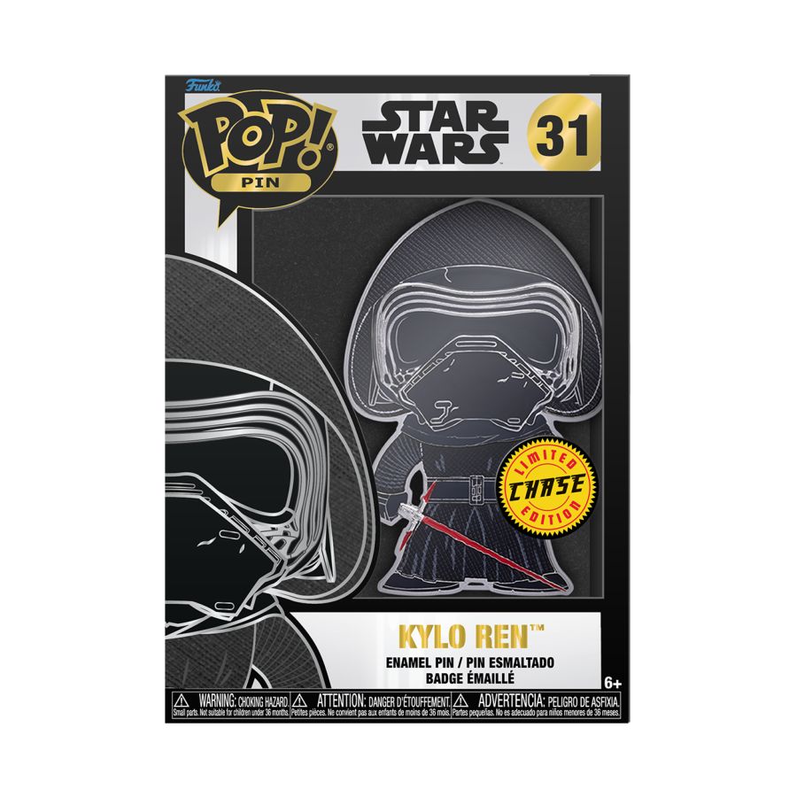 Star Wars - Kylo Ren 4" Pop! Enamel Pin