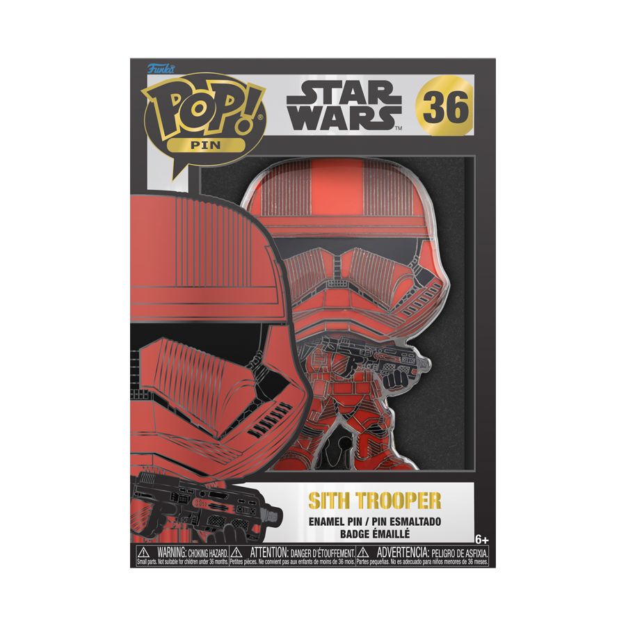Star Wars - Sith Trooper 4" Enamel Pop! Pin